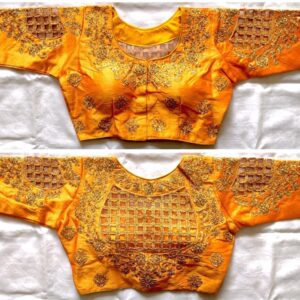 Silk Readymade Embroidery