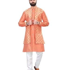 Embrace the Essence of Tradition in our Man Kurtas.